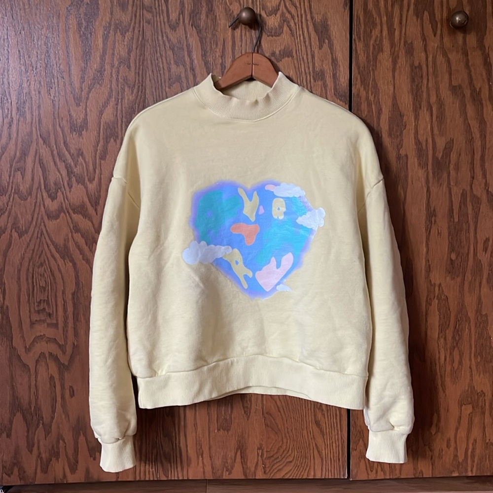 AVAVAV Huggable Sweatshirt – Sustainable Artisan Designer – Size S - Picture 3 of 8